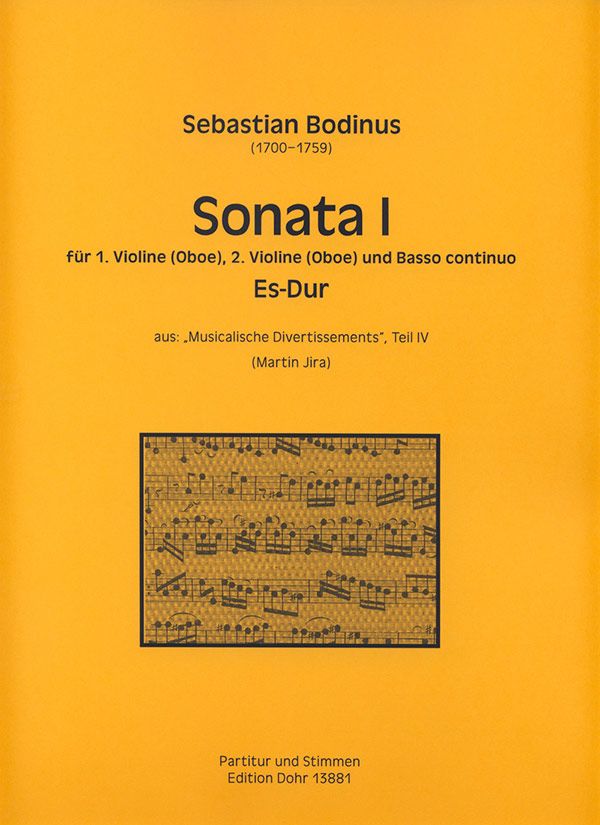 Sonate Es-Dur Nr.1 für 2 Violinen (Oboen)
