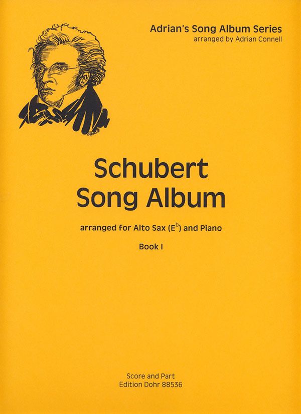 Schubert Song Album vol.1 for alto saxophone