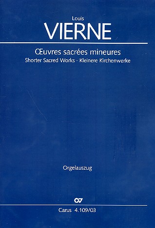 Oeuvres sacrées mineures 