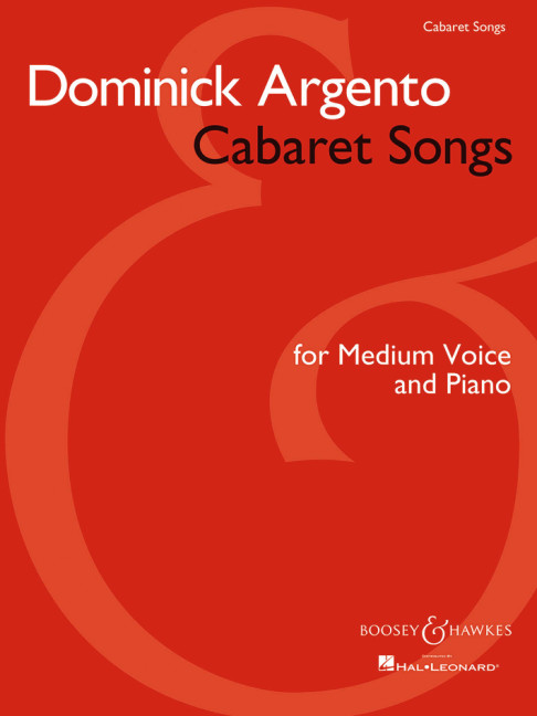 Cabaret Songs für Gesang (mittel)