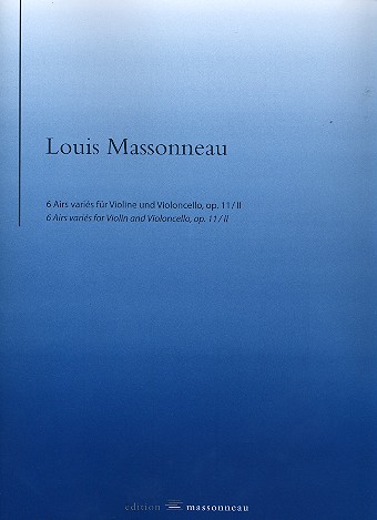 6 Airs variés op.11,2 für Violine und Violoncello
