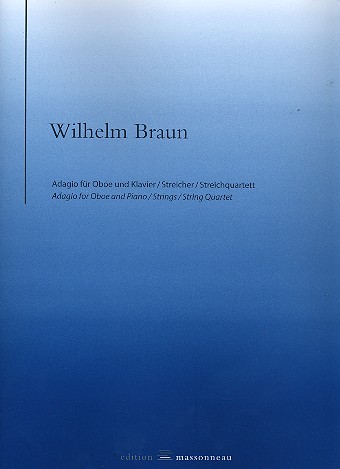 Adagio E-Dur für Oboe und Streichquartett