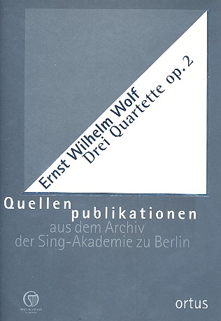 3 Quartette op.2 für Flöte (Violine),