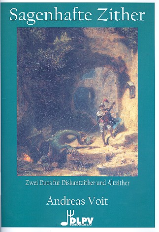 Sagenhafte Zither für Diskantzither und