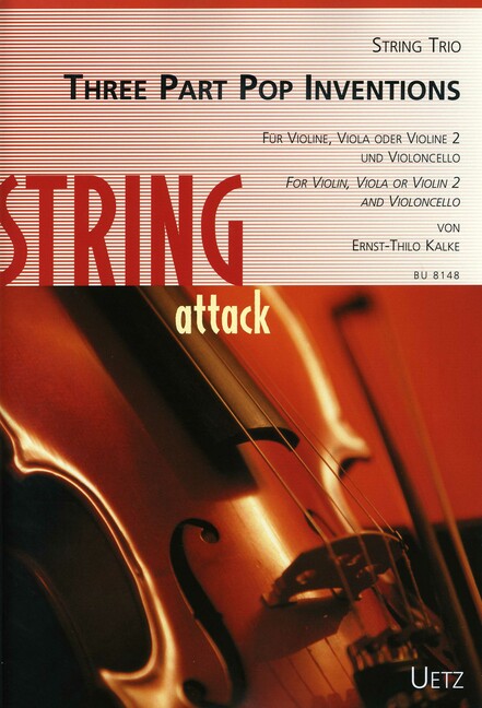 3-Part Pop Inventions für Violine, Viola