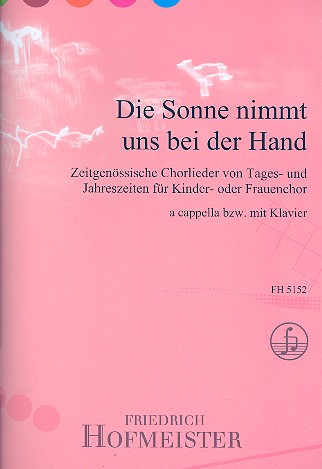 Die Sonne nimmt uns bei der Hand für Kinderchor
