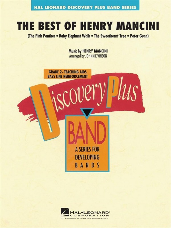 The Best of Henry Mancini: for concert band