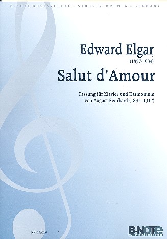 Salut d'amour für Klavier und Harmonium