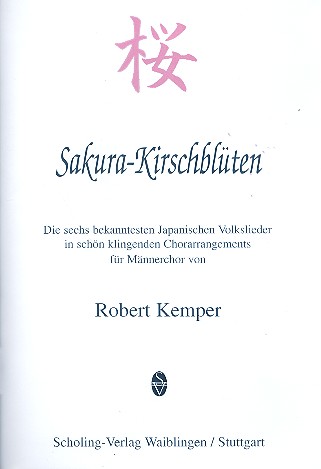 Sakura - Kirschblüten für Männerchor