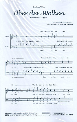 Über den Wolken für Männerchor