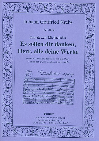 Es sollen dir danken Herr alle deine Werke