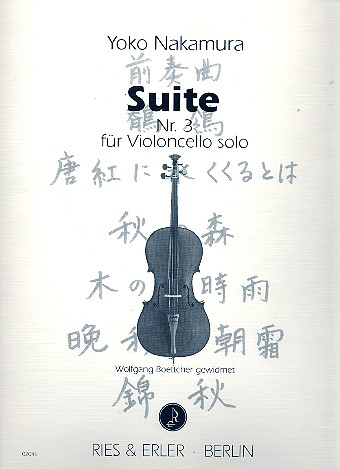 Suite Nr.3 für Violoncello