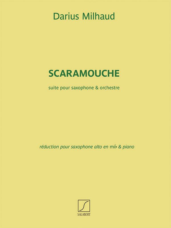 Scaramouche pour saxophone et orchestre