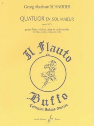 Quatuor en sol majeur op.52,3 pour flûte,