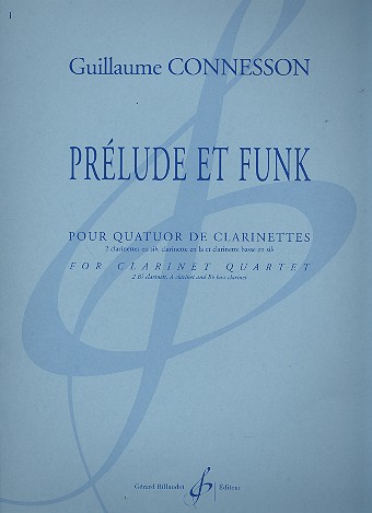 Prélude et Funk pour 4 clarinettes