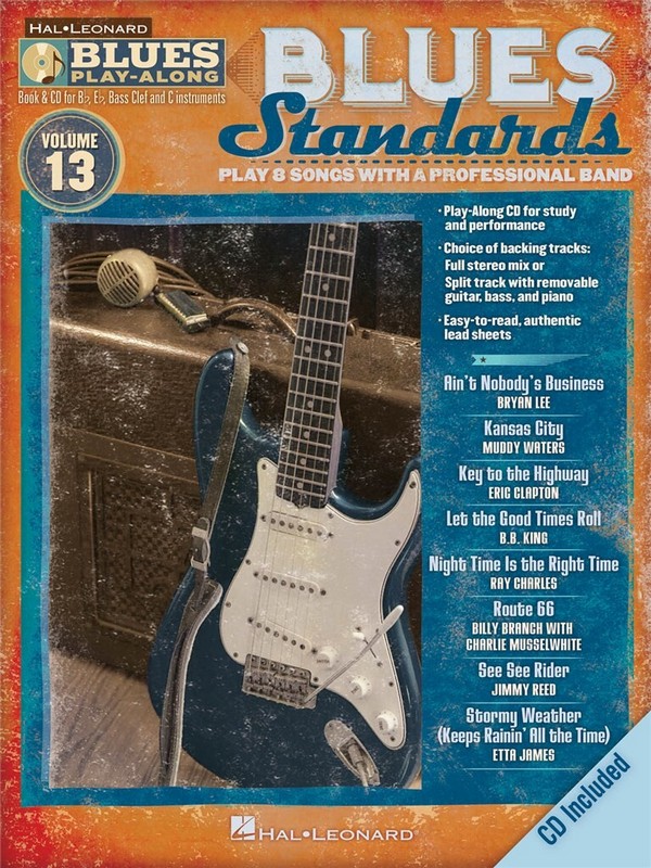Blues Standards (+CD): for Bb, Eb, C and
