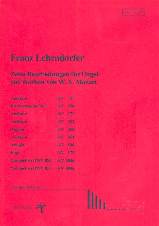 10 Bearbeitungen aus Werken von Mozart