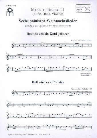 6 polnische Weihnachtslieder