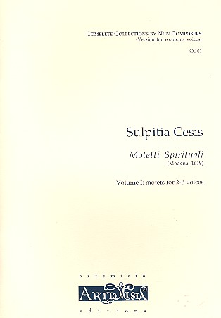 Motetti spirituali vol.1 for 2-6 female voices