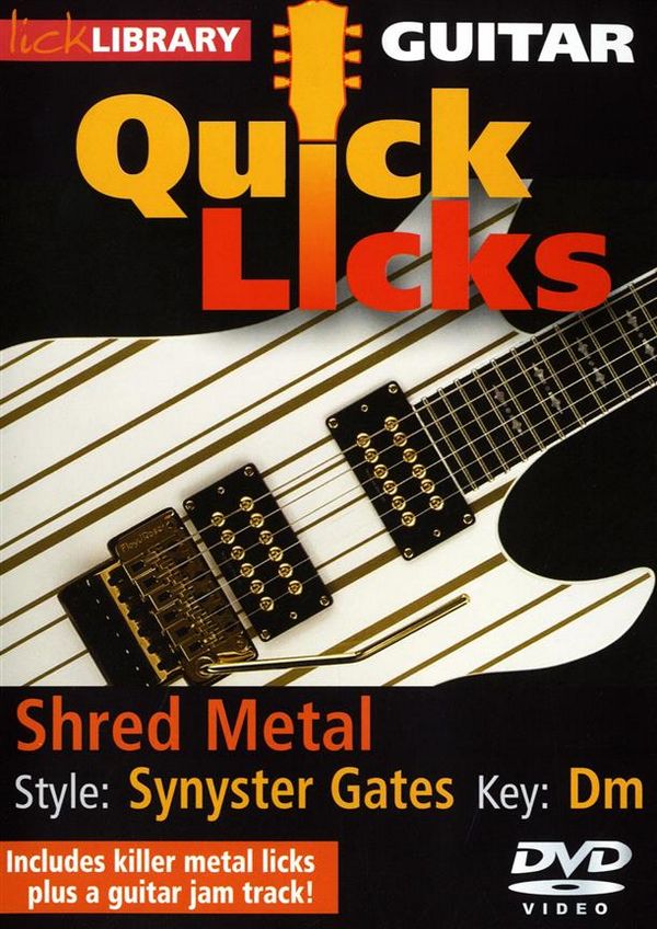 Shred Metal - Style Synyster Gates Key Dm DVD
