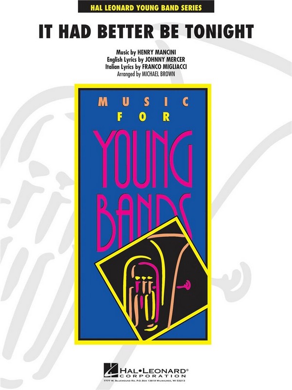 It had better be tonight: for concert band