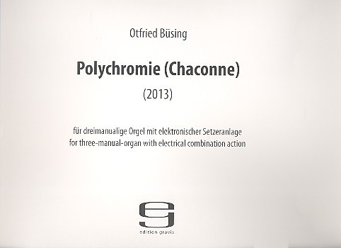 Polychromie für dreimanualige Orgel