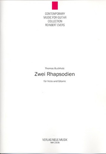 2 Rhapsodien für Viola und Gitarre