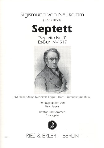 Septett Nr.3 Es-Dur NV517 für Flöte, Oboe,