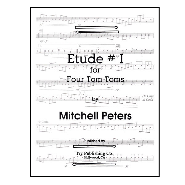 Etude no.1 for 4 tom toms