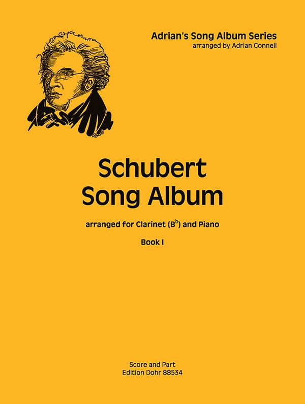Schubert Song Album vol.1 for clarinet