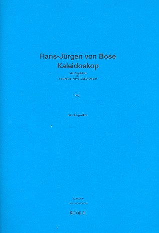 Kaleidoskop für Klavier, Violoncello
