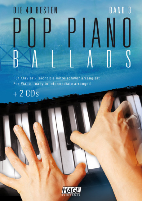 Die 40 besten Pop Piano Ballads Band 3 (+2 CD's)