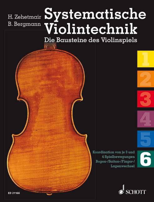 Systematische Violintechnik Band 6