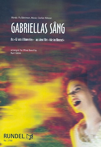 Gabriella's Song: für Blasorchester