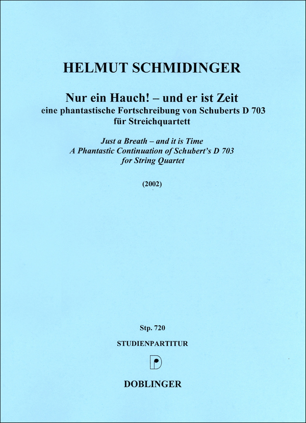 Nur ein Hauch - und er ist Zeit