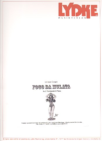 Fogo da mulata für 2 Posaunen und Klavier
