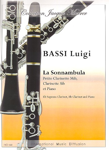 La sonnambula pour 2 clarinettes (EbB)