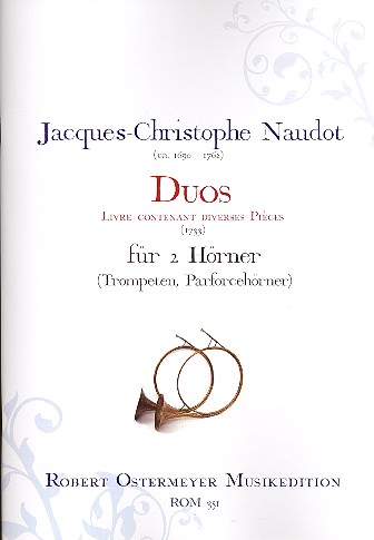 Duos für 2 Hörner (Trompeten/Parforcehörner)