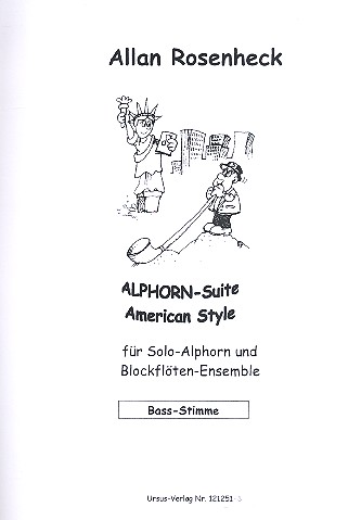 Alphorn-Suite american Style für Alphorn in F