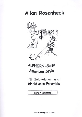 Alphorn-Suite american Style für Alphorn in F
