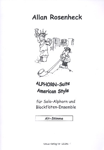 Alphorn-Suite american Style für Alphorn in F