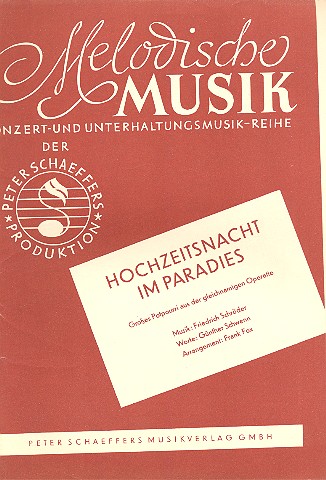 Hochzeitsnacht im Paradies - Tanz-Potpourri: