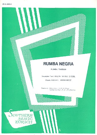 Rumba negra für Akkordeonorchester
