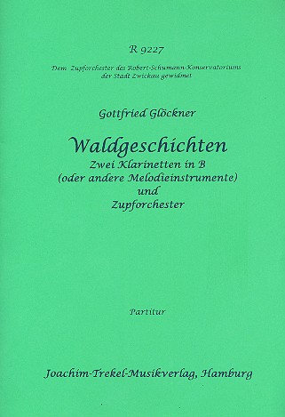 Waldgeschichten für 2 Klarinetten