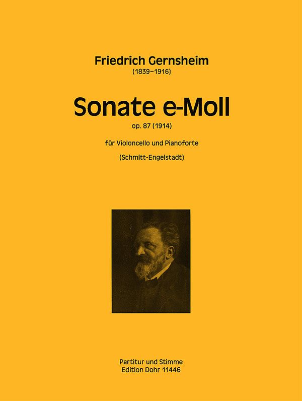 Sonate e-Moll op.87 für Violoncello