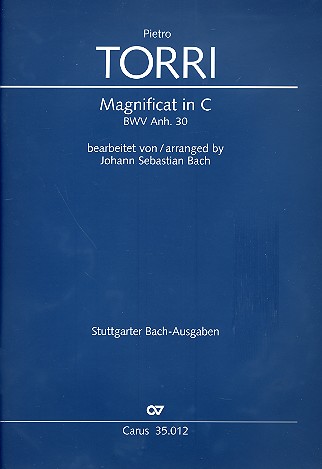 Magnificat in C BWV Anh30 für 8 Stimmen
