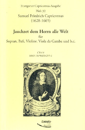 Jauchzet dem Herren alle Welt für Sopran,