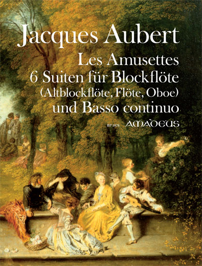 Les amusettes für Altblockflöte (Flöte/Oboe)