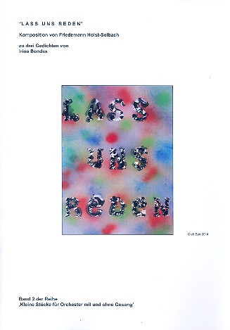 Lass uns reden (+CD) für 4 Stimmen, Violine,