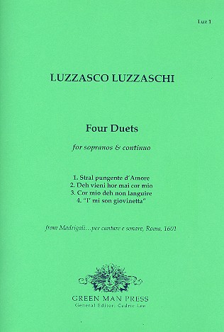 4 Duets for 2 sopranos and Bc